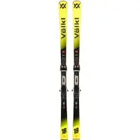 Völkl - Packs (skis + fix) - Pack de skis de piste - Racetiger GS + rMotion-T 12 Red 2027 en Bois - Taille 178 cm - Jaune