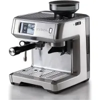 Ariete Machine à café 1312 avec écran numérique et moulin à café intégré Gris