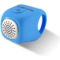 RockBros Sonnette de vélo électronique dans un boîtier en silicone - bleu
