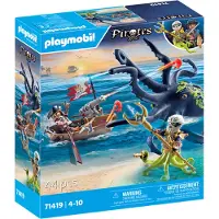 Playmobil Pirates 71419 Pirate avec pieuvre géante