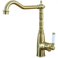 EsseBagno Leeds mitigeur évier or brossé
