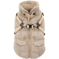 Puppia Wilkes Beige M (M, Manteau pour chien)