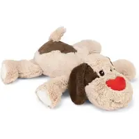 Beeztees Peluche à coeur XL - Joep - Beige - 48 x 46 x 11 cm