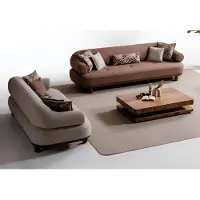 AEA Moderne Wohnzimmer Sofagarnitur Stilvoller 4-Sitzer Edle Postersofas