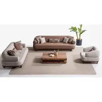AEA Luxuriöses Designer Sofaset 4+3+1 Sitzer Moderne Sofagarnitur