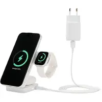 Amazon Basics A. Station de charge MagSafe, chargeur sans fil 3-en-1 Qi2