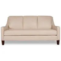AEA Canapé en Cuir synthétique Tissu 3 places Canapé Designer Siège Coussin Garniture Beige Nouveau