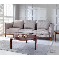 AEA Ensemble Canapé 3 places Table basse Canapés 3 places Tissu Table de Luxe Moderne 2pcs