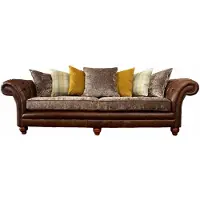 AEA Sofa Couch 3 Sitzer Design Couch Polster Textil Klassisch Dreisitzer