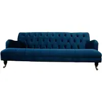 AEA Chesterfield Design Luxus Polster Sofa Couch Sitz Garnitur Textil