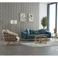 Xl Moebel Gmbh Komplette Couchgarnitur Polstersofa Dreisitzer Stoffsofa Blau Sessel