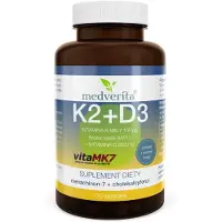 Medverita Vitamine K2 MK-7 100 ug + D3 2000IU 120 gélules