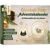 Sonstige Verlage Calendrier de l'Avent "Lumières de bonheur"