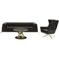 AEA Stylisch Sofagarniturset Dreisitzer Polster Couchtisch Relax Sitzgruppe 3+1
