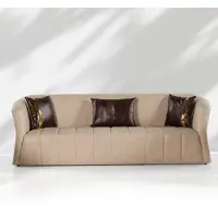 AEA Elegant Dreisitzer Vornehm Couch 3-Sitzer-Sofa Landschaft Wohnzimmer Mäbel