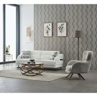 Xl Moebel Gmbh Polstersofa Couchgarnitur Dreisitzer Sessel Weiß Couch Stoffsofa 2tlg