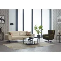 AEA Sofagarnitur Dreisitzer Sofa 3 Sitz Stoffsofa Polstersofa Beige Sessel
