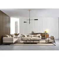 AEA Sofagarnitur Couch Set Polster Wohnzimmer Einrichtung 3+3+1 Sitzer Sofa