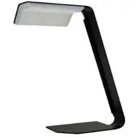Alba Lampe de table « STEELIO », noire, LED, 9 W, double éclairage, LEDSTEELIO N