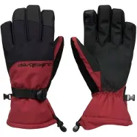 Quiksilver Mission Gloves Rouge,Noir L Homme