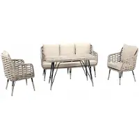 Xl Moebel Gmbh Sofagarnitur Rattanmöbel Gartenmöbel Terrasse Set Lounge Balkon Outdoor 4tlg.