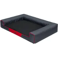 Doggy Lit Pour Chien - Victoria - Anthracite - Tissu Oxford - Mousse De Polyuréthane