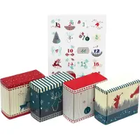 Sonstige Verlage ROTH Calendrier de l'Avent 24 boîtes de l'Avent "Nordic" à remplir