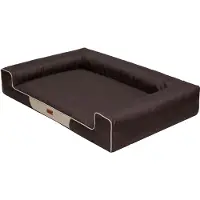 Doggy Cama pour chien Victoria XXL, 118 x 78 cm, matelas pour chien : canapé lavable et imperméable