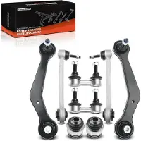 StarTech.com Kit de bras de suspension arrière - Ensemble de 8 pièces - Essieu arrière - Compatible avec le X5 E53 - Année de fabrication 2000-2006 - Références OEM : 33326770859, 33326770860