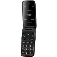 Panasonic Téléphone pour seniors KX-TU410EXB 4G LTE Écran 2,4 pouces Bouton SOS Noir
