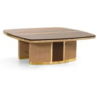 AEA Stilvoller Wohnungstisch Designer Kaffeetisch Holz Couchtisch Möbel