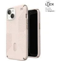 Speck Presidio2 Grip ClickLock & Magsafe - Hülle für iPhone 15 / iPhone 14 / iPhone 13 (Bleached Bone / Heirloom Gold / Hazel Brown)