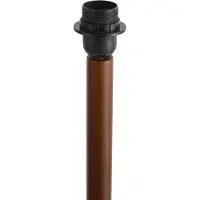 QAZQA Lampadaire Japandi en bois de noyer sans abat-jour 133 cm - Mels