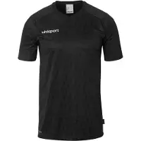 Uhlsport Division 28 Shirt manches courtes - noir, Taille:3XL