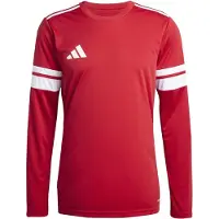 Adidas Squadra 25 Long Sleeve T-shirt Rouge S / Regular Homme