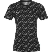 Uhlsport Progressive 28 Maillot manches courtes femme - Noir / Blanc