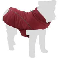 Flamingo Manteau d'hiver Ragna rouge, longueur du dos : 45 cm