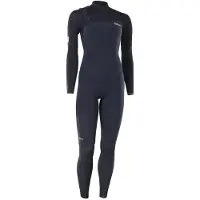 iON Amaze Amp 4/3 Mm Woman Long Sleeve Chest Zip Neoprene Suit Noir M Femme