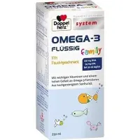 Queisser Pharma GmbH & Co. KG Doppelherz system OMEGA-3 flüssig family au goût de fruit, solution de 250 ml