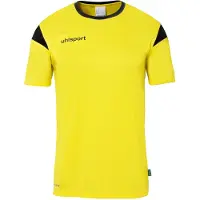 Uhlsport Squad 27 Maillot manches courtes enfants - Jaune / Noir