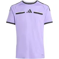 Adidas Referee 26 Short Sleeve T-shirt Violet S Homme