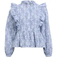 Object Chemisier 'OBJCIARA' bleu / blanc
