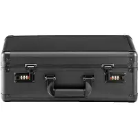OEM Boîte de rangement, coffret à 4 compartiments, serrure à combinaison, couleur noire