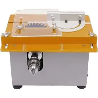 OEM Mini-scie circulaire de table, 300 W, épaisseur de coupe de 0 à 29 mm, vitesse du moteur de 9000 tr/min, tension de 220 V, plage de serrage de 1,5 à 10 mm