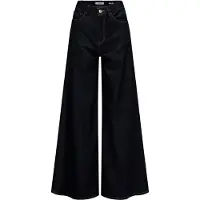 Salsa Jeans 21011489 Super Wide Leg Jeans Noir 33 / 32 Femme