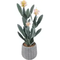 OEM Cactus artificiel, aspect très réaliste, ne nécessite aucun entretien, couleur verte