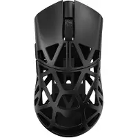 WLMouse MINI-SHIXIN-NOIR-O, Conçu pour les droitiers, Optique, Sans fil (RF), 30000 DPI, Noir