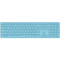 Hama E9800M Tastatur RF Wireless + Bluetooth QWERTZ Deutsch Blau (00220286)