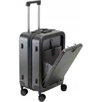 FIND IT IMPORT EXPORT, S.L. CABIN CASE BLACK LAPTOP ABS Resistant 38L