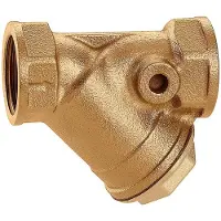 Caleffi Filtre à eau pour systèmes de chauffage et de production d'eau chaude, finition chrome, taille unique